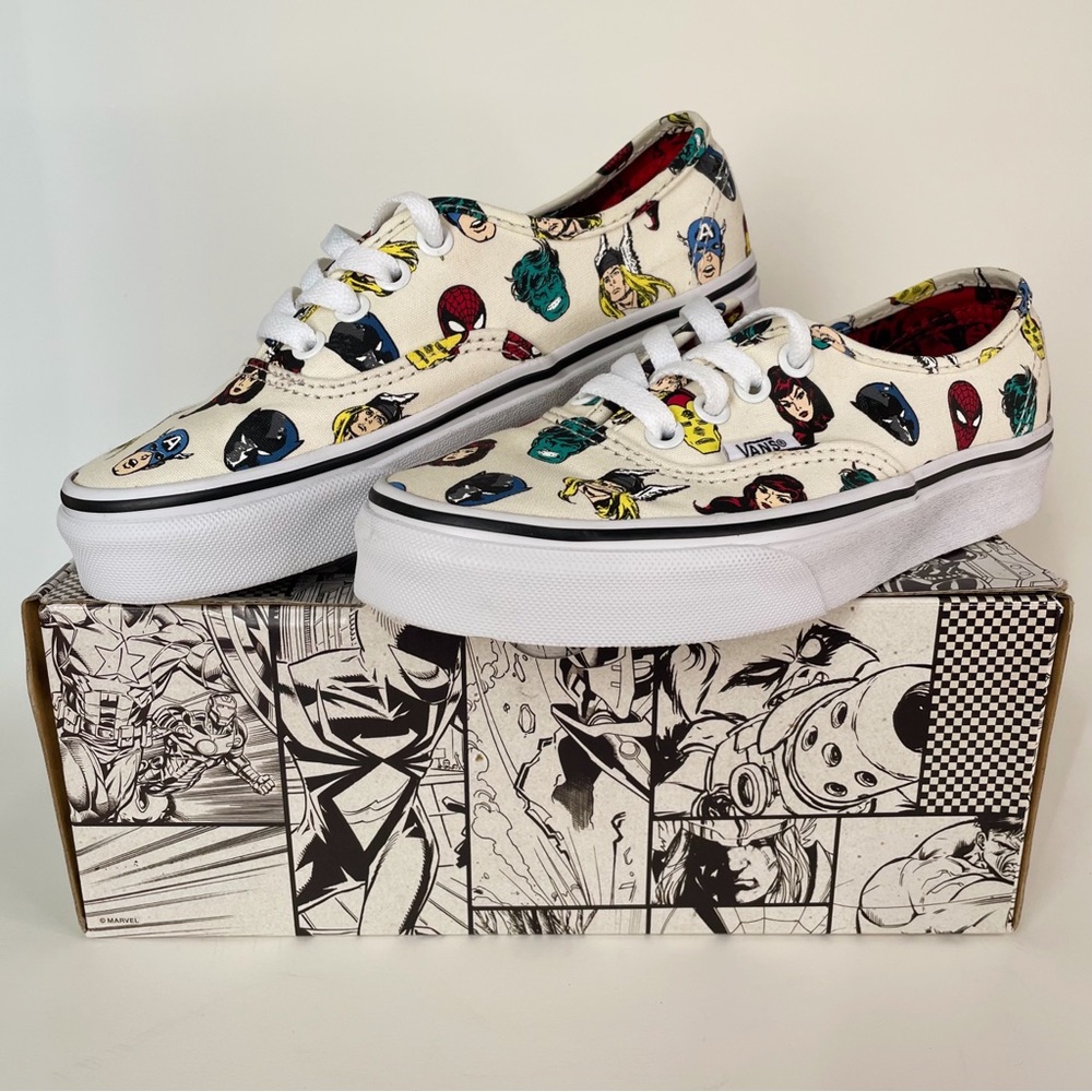 ❌sold❌ Vans 2018 Marvel x Authentic 'Marvel Heads